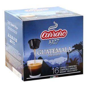 Кава в капсулах Carraro Dolce Gusto Single Origin Guatemala, 16 шт. 1783115369 фото