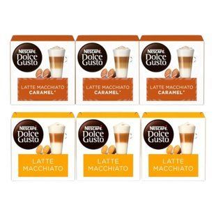 Набір кави в капсулах Nescaf&eacute; Dolce Gusto Set 6 &ndash; 96 капсул DG6S96 фото