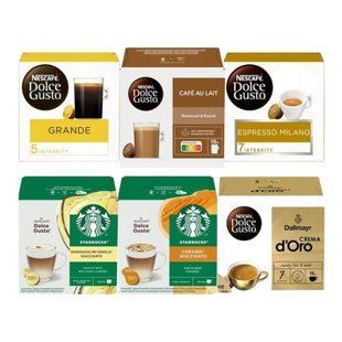Набор кофе в капсулах Nescaf&eacute; Dolce Gusto Dallmayr Starbucks Mix &ndash; 88 капсул DGS88 фото