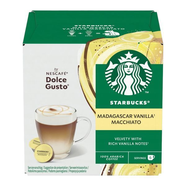 Набір кави в капсулах Nescaf&eacute; Dolce Gusto Dallmayr Starbucks Mix - 88 капсул DGS88 фото
