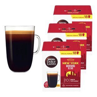 Набор кофе в капсулах Nescaf&eacute; Dolce Gusto New York Morning &ndash; 54 Капсулы DGА54 фото
