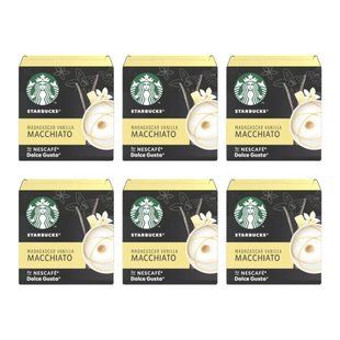 Набір кави в капсулах Starbucks Nescaf&eacute; Dolce Gusto Madagascar Vanilla Macchiato &ndash; 72 капсули DGS3М72 фото