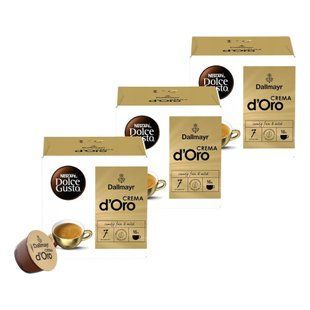 Набор кофе в капсулах Dallmayr Nescaf&eacute; Dolce Gusto Crema d'Oro &ndash; 48 капсул DGD48 фото