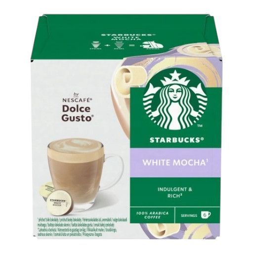 Набір кави в капсулах Starbucks Nescaf&eacute; Dolce Gusto Milk - 72 капсули DGМ72 фото