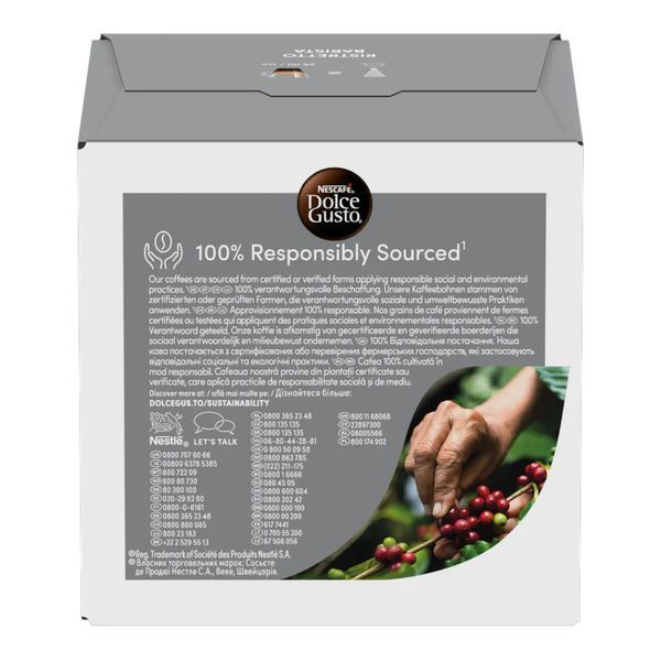 Кава в капсулах Nescaf&eacute; Dolce Gusto Ristretto Barista, 16 шт. DGRB16 фото