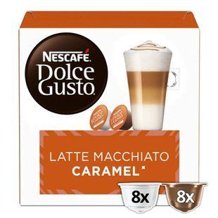 Кава в капсулах Nescaf&eacute; Dolce Gusto Latte Macchiato Caramel, 16 шт. DGLC16 фото
