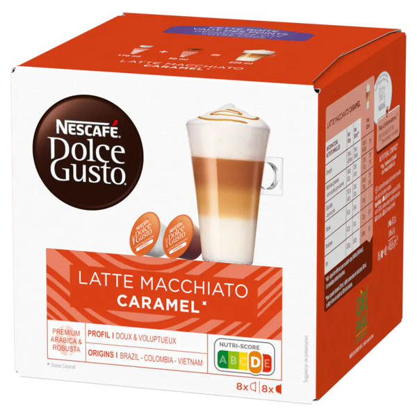 Кава в капсулах Nescaf&eacute; Dolce Gusto Latte Macchiato Caramel, 16 шт. DGLC16 фото