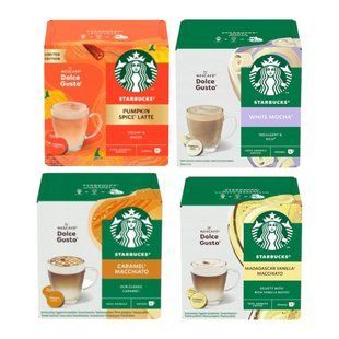 Набір кави в капсулах Starbucks Nescaf&eacute; Dolce Gusto Milk Assorted - 48 капсул DGS48 фото