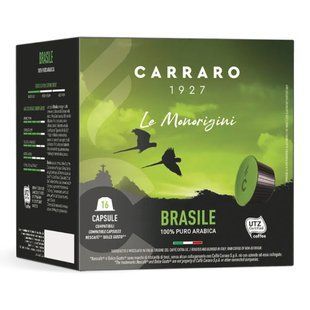 Кава в капсулах Carraro Dolce Gusto Single Origin Brasile, 16 шт. 1783147675 фото