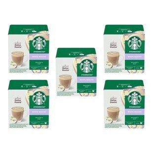 Набір кави в капсулах Starbucks Nescaf&eacute; Dolce Gusto White Mocha - 60 капсул DGW1М60 фото