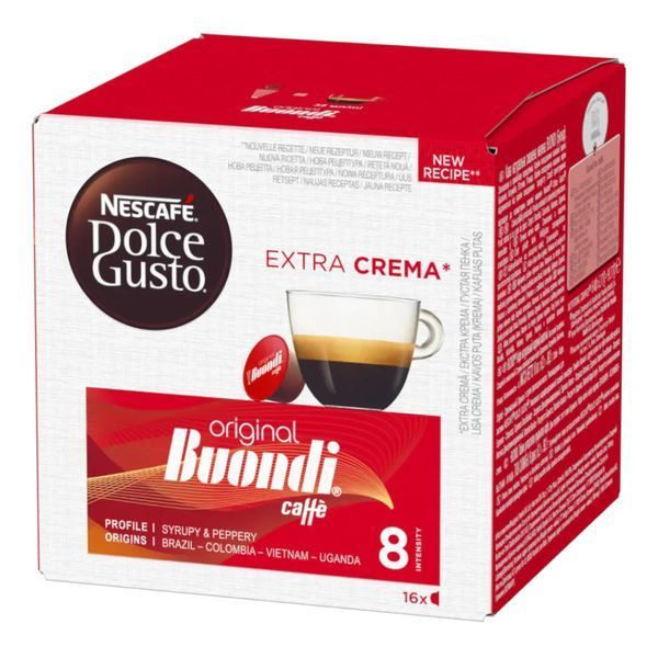 Кава в капсулах Nescaf&eacute; Dolce Gusto Buondi, 16 шт. DGB16 фото