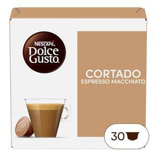 Кава в капсулах Nescaf&eacute; Dolce Gusto Cortado Espresso Macchiato, 30 шт. DGСE фото