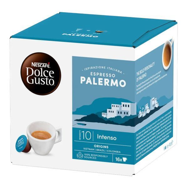Кава в капсулах Nescaf&eacute; Dolce Gusto Espresso Palermo, 16 шт. DGEP фото