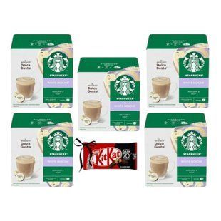 Набор кофе в капсулах Starbucks Nescaf&eacute; Dolce Gusto White Mocha - 60 капсул DGWМ60 фото