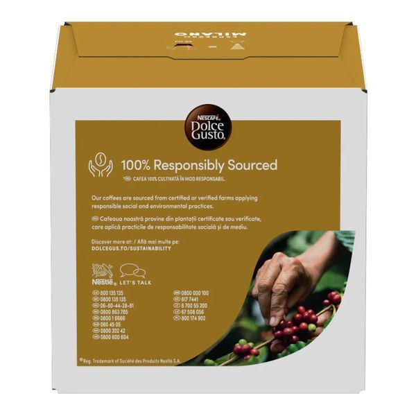 Кава в капсулах Nescaf&eacute; Dolce Gusto Espresso Milano, 16 шт. DGEM фото