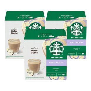 Набор кофе в капсулах Starbucks Nescaf&eacute; Dolce Gusto White Mocha - 36 капсул DGWМ36 фото