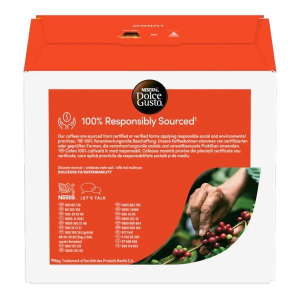 Кофе в капсулах Nescaf&eacute; Dolce Gusto Lungo, 30 шт. DGL фото
