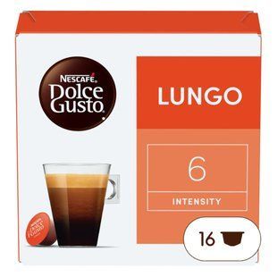 Кава в капсулах Nescaf&eacute; Dolce Gusto Lungo, 16 шт. DGL16 фото