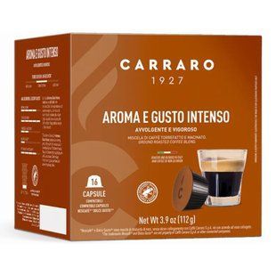 Кава в капсулах Carraro Dolce Gusto Aroma E Gusto Intenso, 16 шт. 1783167970 фото