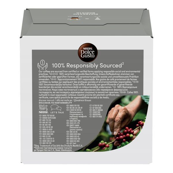 Набор кофе в капсулах Nescaf&eacute; Dolce Gusto Ristretto Barista &ndash; 48 капсул DGER48 фото