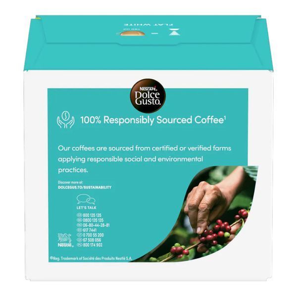 Кава в капсулах Nescaf&eacute; Dolce Gusto Flat White, 30 шт. DGFW фото