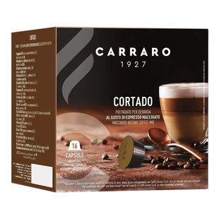 Кава в капсулах Carraro Dolce Gusto Cortado, 16 шт. 1782968879 фото