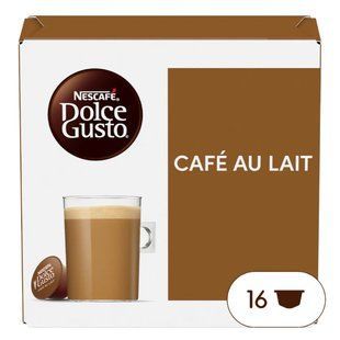 Кава в капсулах Nescaf&eacute; Dolce Gusto Caf&eacute; au Lait, 16 шт. 2888412855 фото