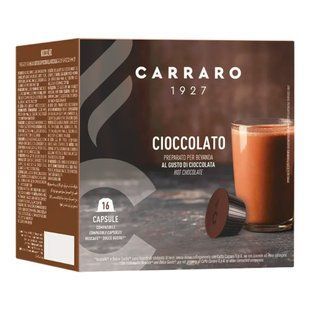 Гарячий шоколад в капсулах Carraro Dolce Gusto Cioccolato, 16 шт. 1782981840 фото