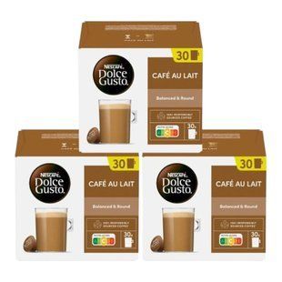 Набір кави в капсулах Nescaf&eacute; Dolce Gusto Caf&eacute; au Lait &ndash; 90 капсул DGL90 фото