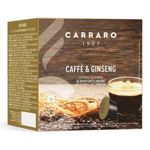 Кава в капсулах Carraro Dolce Gusto Caff&egrave; & Ginseng, 16 шт. 1783072557 фото