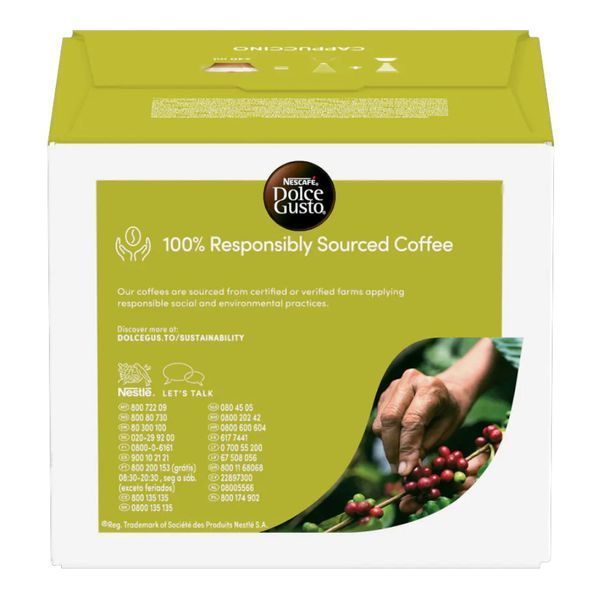 Кава в капсулах Nescaf&eacute; Dolce Gusto Cappuccino, 30 шт. DGС30 фото