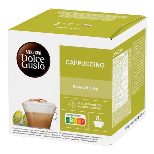 Кава в капсулах Nescaf&eacute; Dolce Gusto Cappuccino, 16 шт. DGС16 фото
