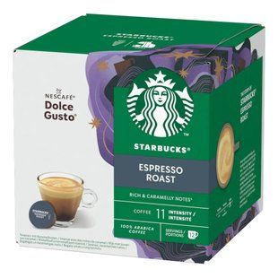 Кава в капсулах Starbucks Nescaf&eacute; Dolce Gusto Espresso Roast, 12 шт. SDGCL фото