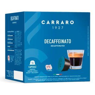 Кава в капсулах Carraro Dolce Gusto Decaffeinato, 16 шт. 1783179409 фото