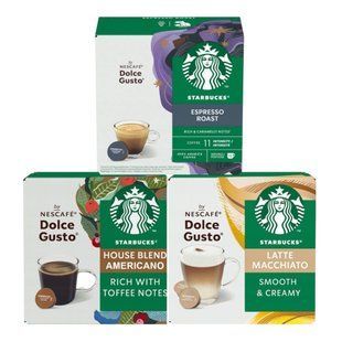 Набір кави в капсулах Starbucks Nescaf&eacute; Dolce Gusto Set &ndash; 36 капсул DGS1М36 фото