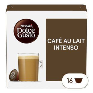 Кава в капсулах Nescaf&eacute; Dolce Gusto Caf&eacute; au Lait Intenso, 16 шт. DGCLІ16 фото