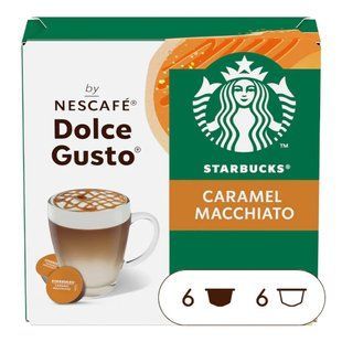 Кава в капсулах Starbucks Nescaf&eacute; Dolce Gusto Caramel Macchiato, 12 шт. SDGMC фото