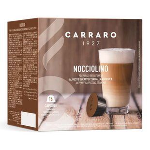 Кава в капсулах Carraro Dolce Gusto Nocciolino, 16 шт. 1783188918 фото