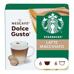 Кава в капсулах Starbucks Nescaf&eacute; Dolce Gusto Latte Macchiato, 12 шт. SDGML фото