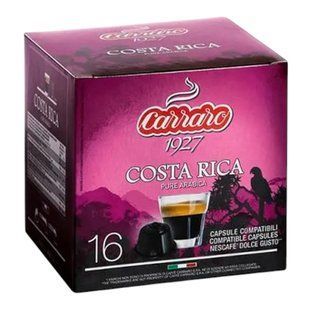 Кава в капсулах Carraro Dolce Gusto Costa Rica, 16 шт. 1783605328 фото