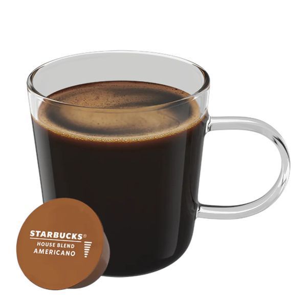 Кава в капсулах Starbucks Nescaf&eacute; Dolce Gusto House Blend Americano, 12 шт. SD12 фото
